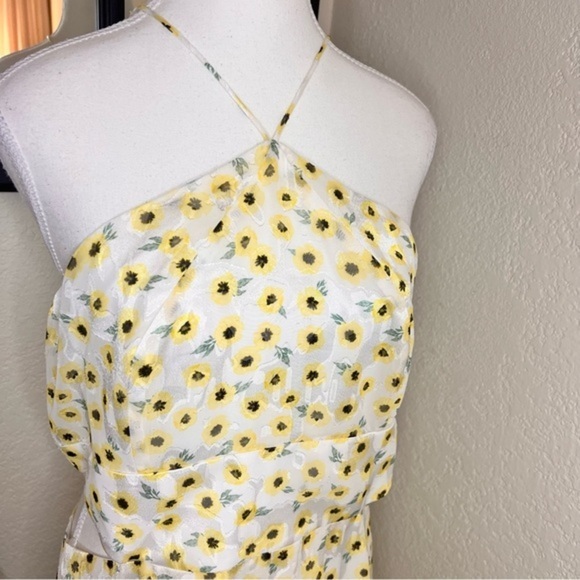 ANTHROPOLOGIE  Hutch Ditsy‎ Floral Seaside Romper Size 14 NWT - Picture 7 of 12